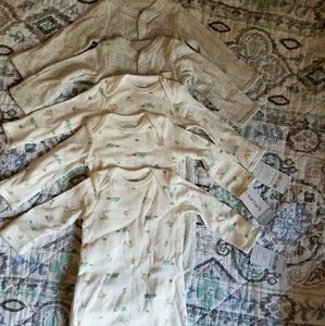5 baby gowns